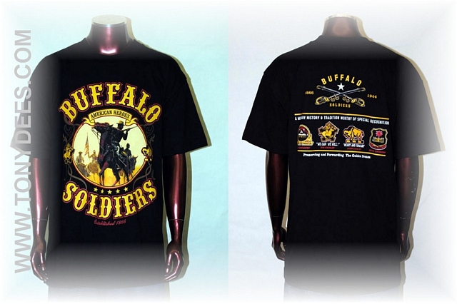 "NEW" BUFFALO SOLDIERS T-SHIRT